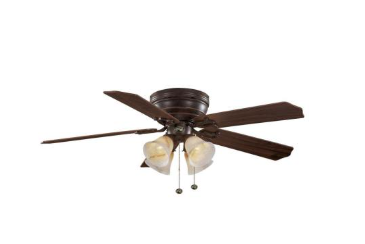 Carriage House 52 in. Indoor Iron Ceiling Fan