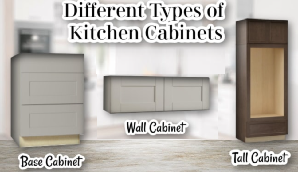 Different Types of Kitchen Cabinets