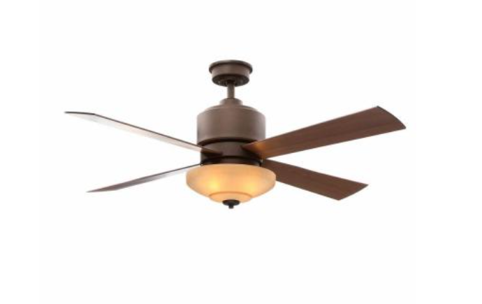 Hampton Bay Alida 52 in. Oil Rubbed Bronze Ceiling Fan