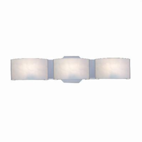 Hampton Bay Dakota 3-Light Satin Nickel Bath Bar Light