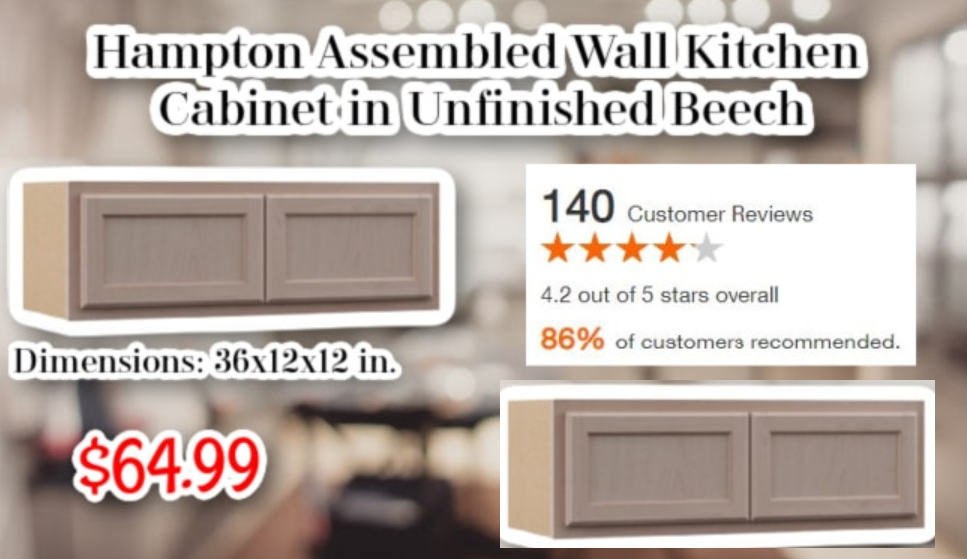 Hampton Wall Kitchen Cabinet