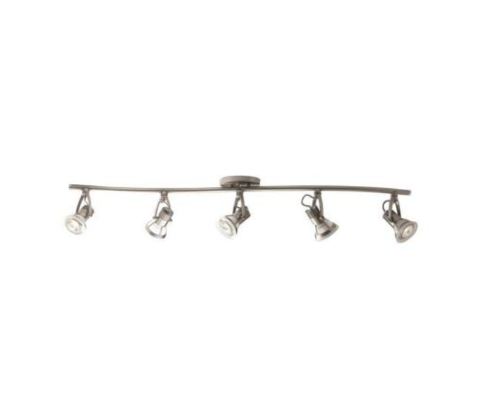 Vortex 5-Light Satin Nickel Track Lighting Kit