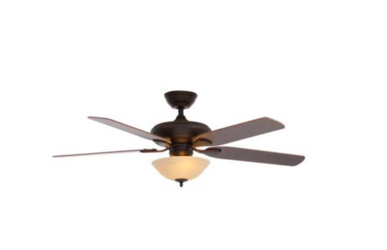 Hampton Bay Flowe 52 in Mediterranean Bronze Ceiling Fan